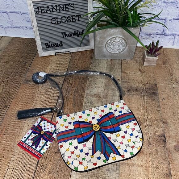 Brighton Holiday Love & Joy Cross Body Pouch nwt - Picture 2 of 6